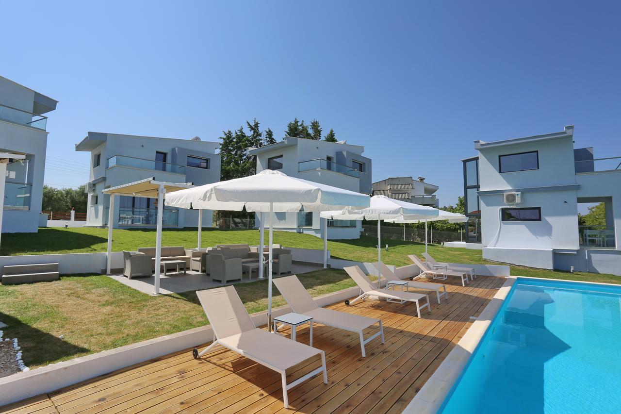 Blue Avenue Aparthotel Paliouri Ngoại thất bức ảnh